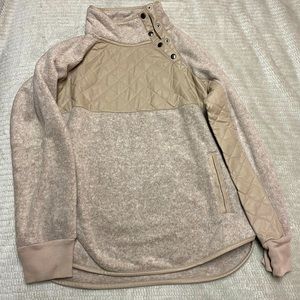 Abercrombie Asymmetrical Snap-Up Fleece